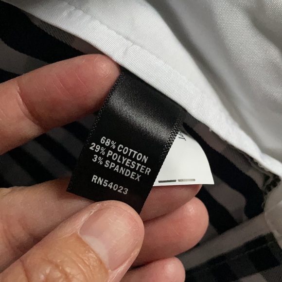 โSOLDโ๐3 for $35๐Banana Republic Navy Gingham Pants - Picture 10 of 13